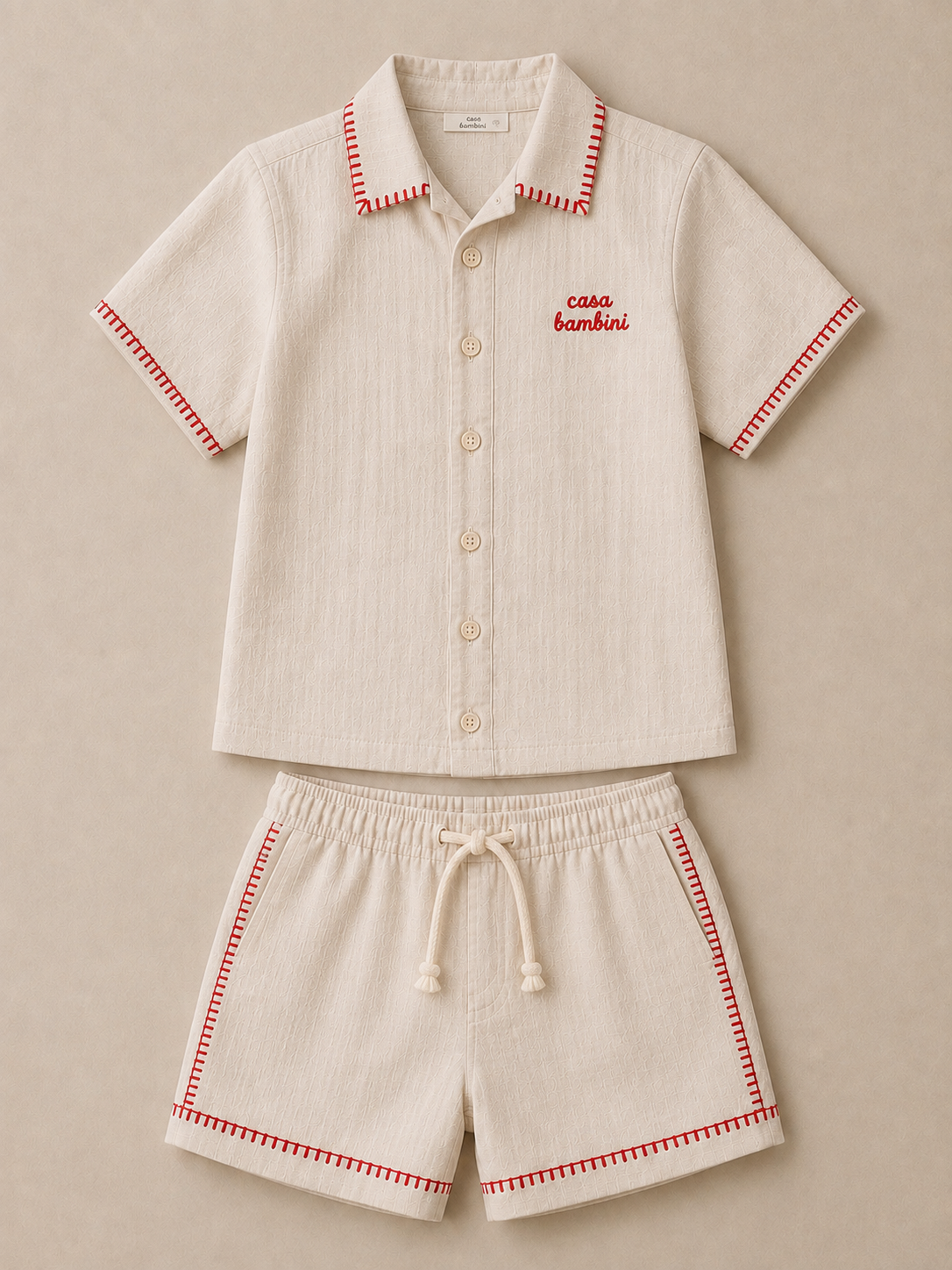 Rosso Linen Set