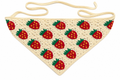 The Fragolina Crochet Headscarf