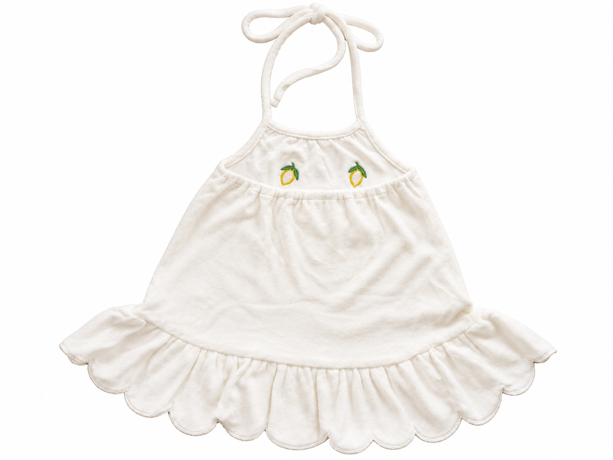 Limone Terry Dress