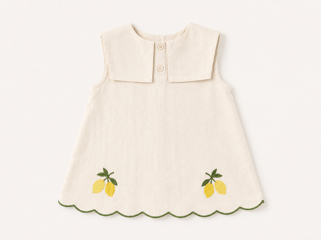 Limone Linen Dress