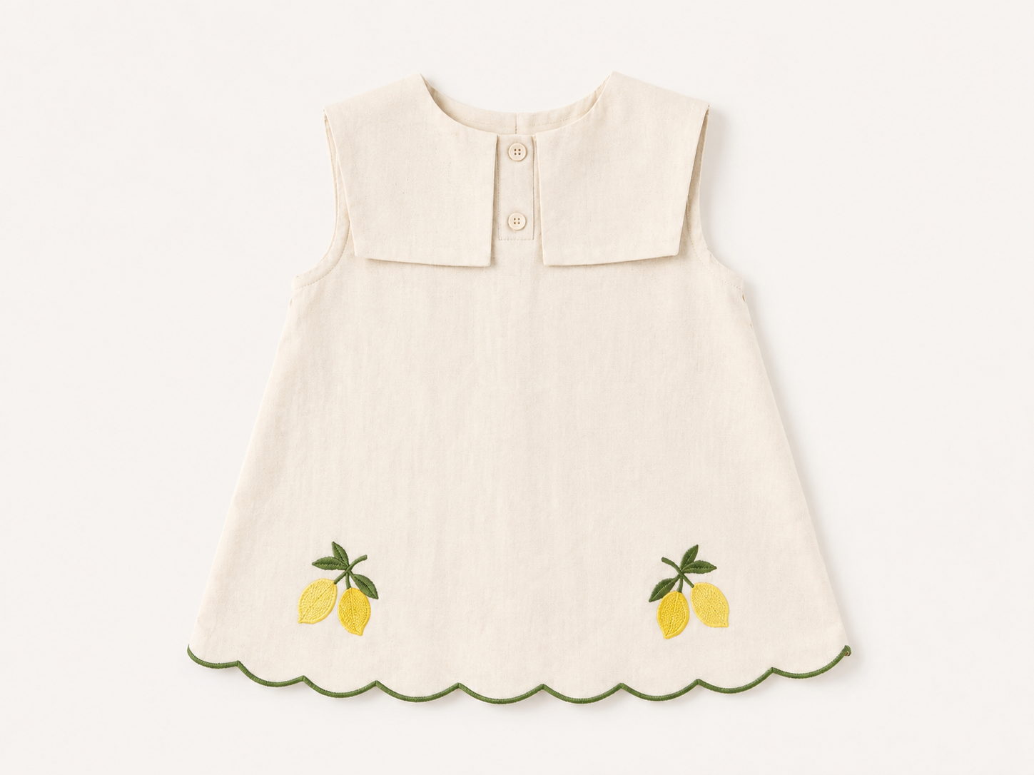 Limone Linen Dress