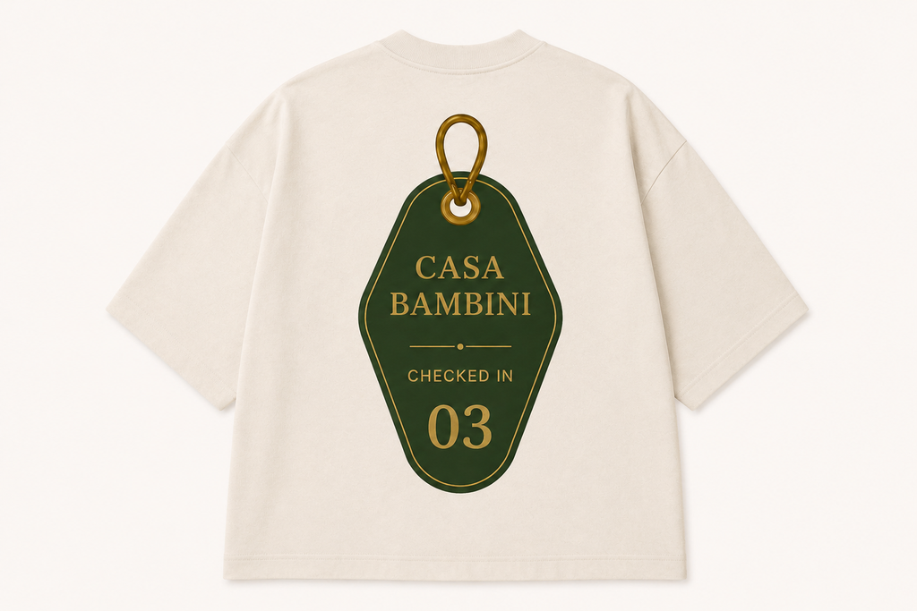 Checked in Tee