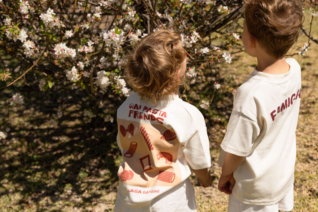 P is for Pasta Oversized Tee
