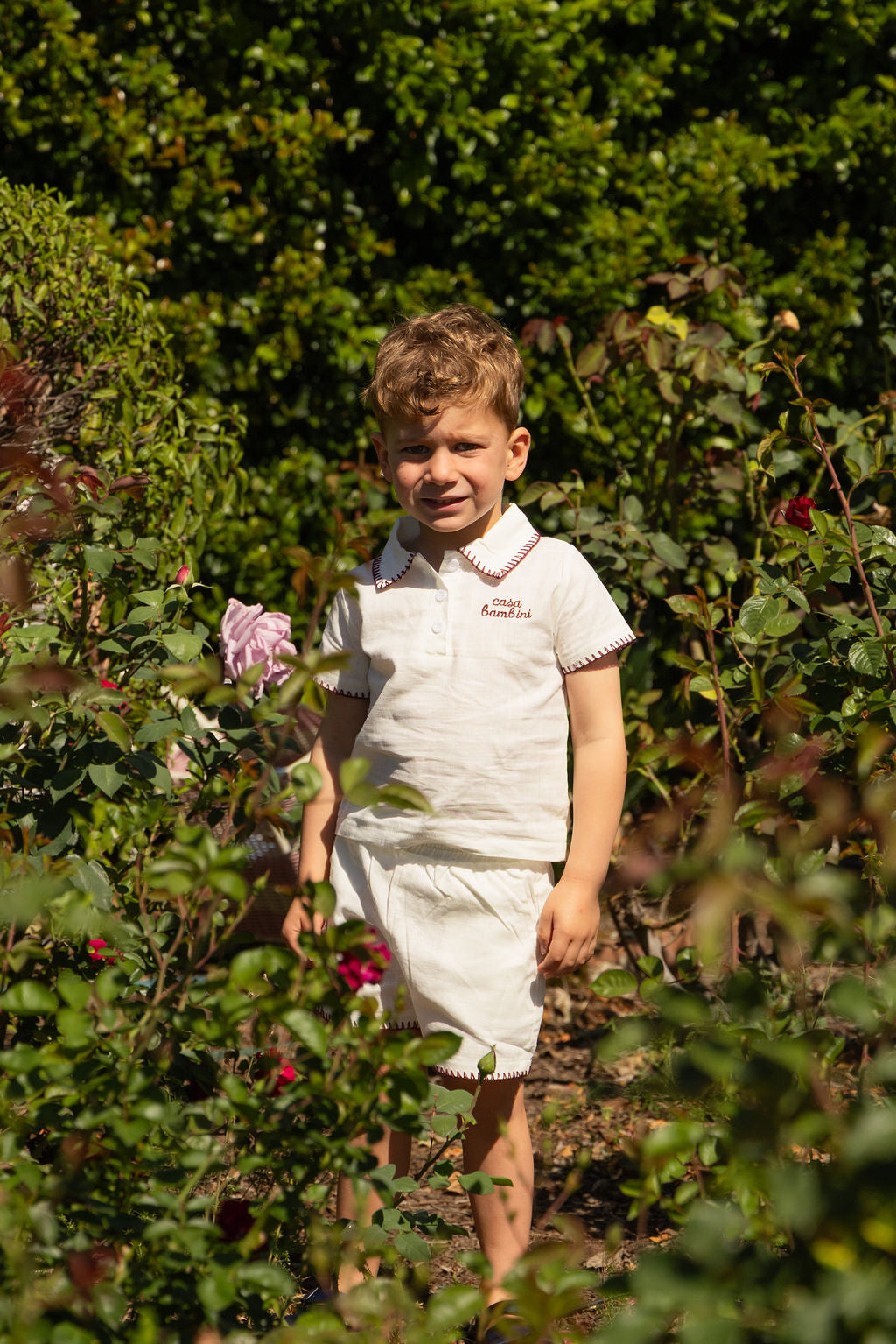 Rosso Linen Set