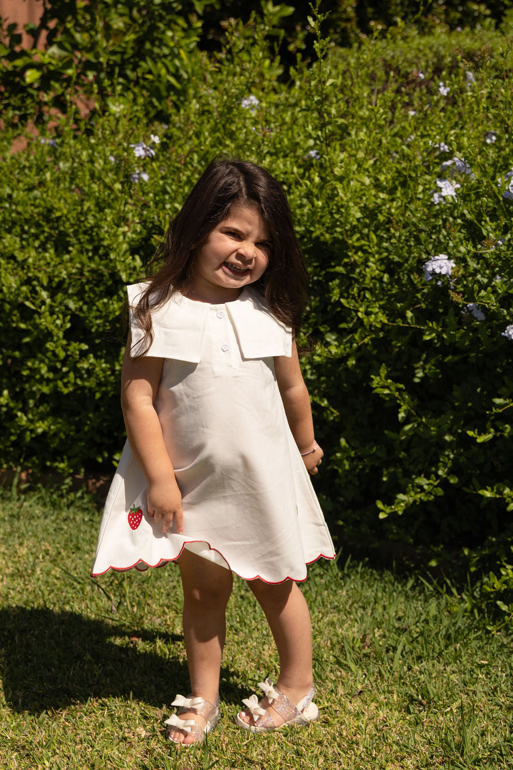 Fragola Linen Dress