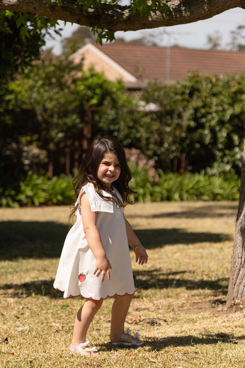 Fragola Linen Dress