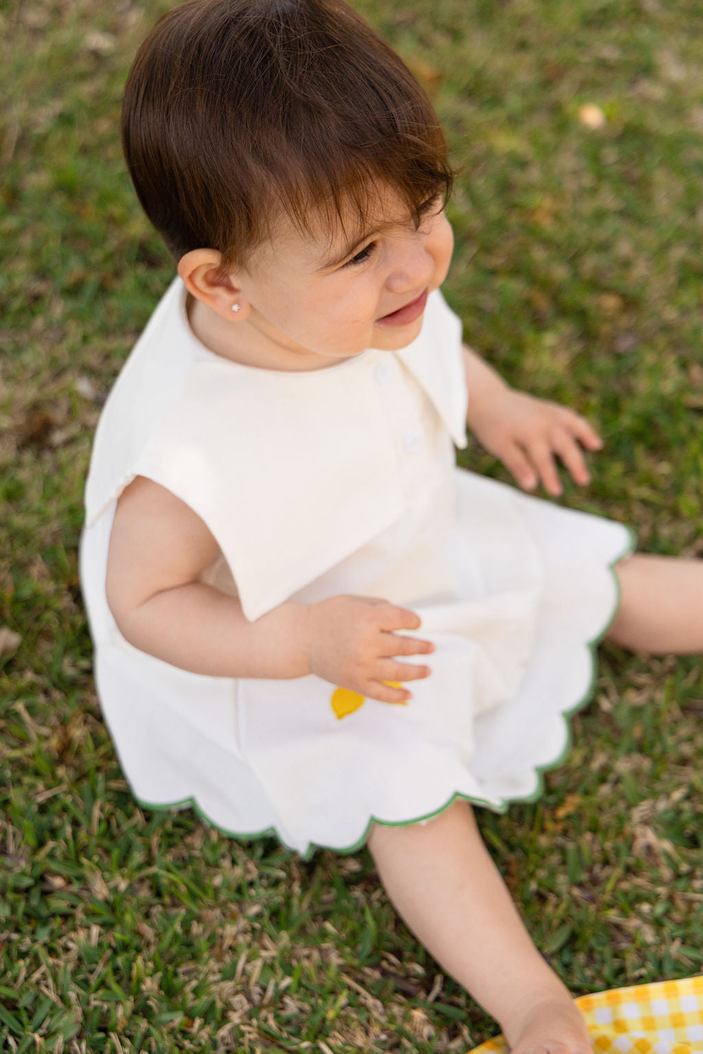 Limone Linen Dress