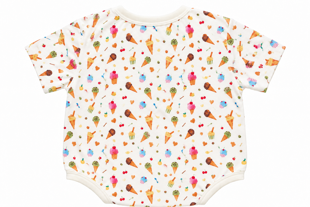 Gelato romper back retouch